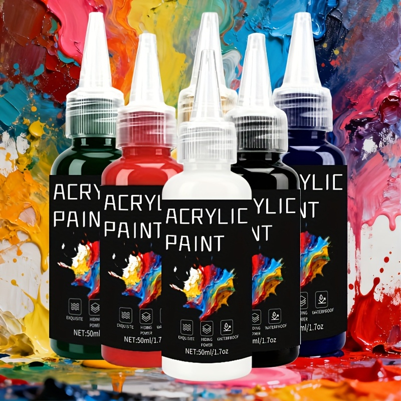 Metallic Paint Set - Набор акриловых красок, 6 цветов, 50