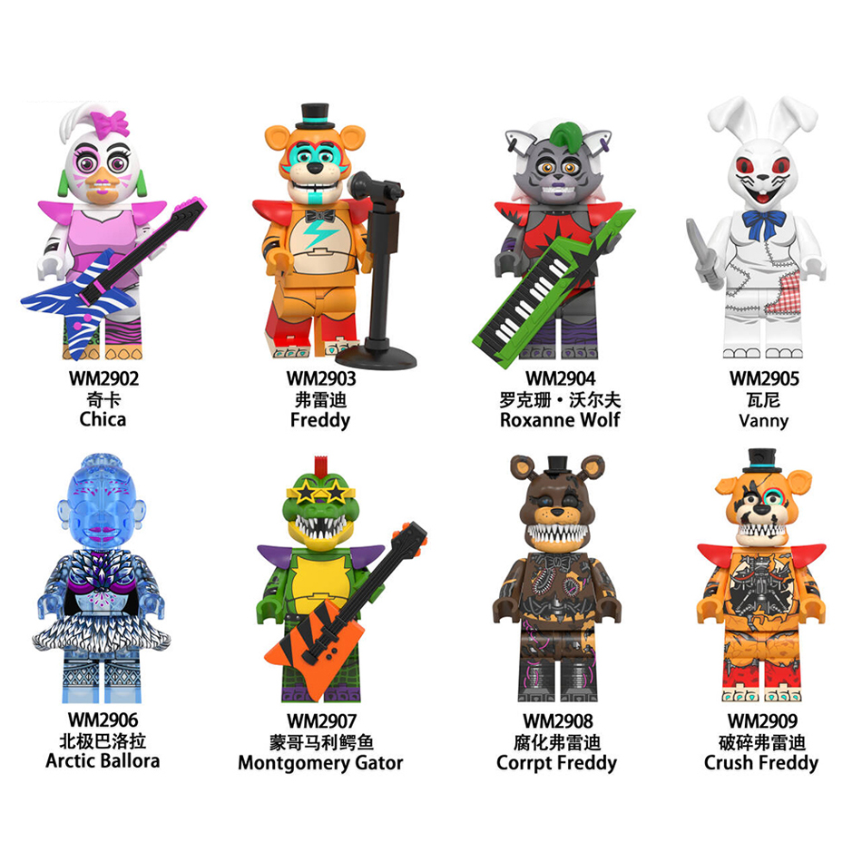 Plastic Model Paint - Конструктор Mould King: Мини-фигурки персонажей игры