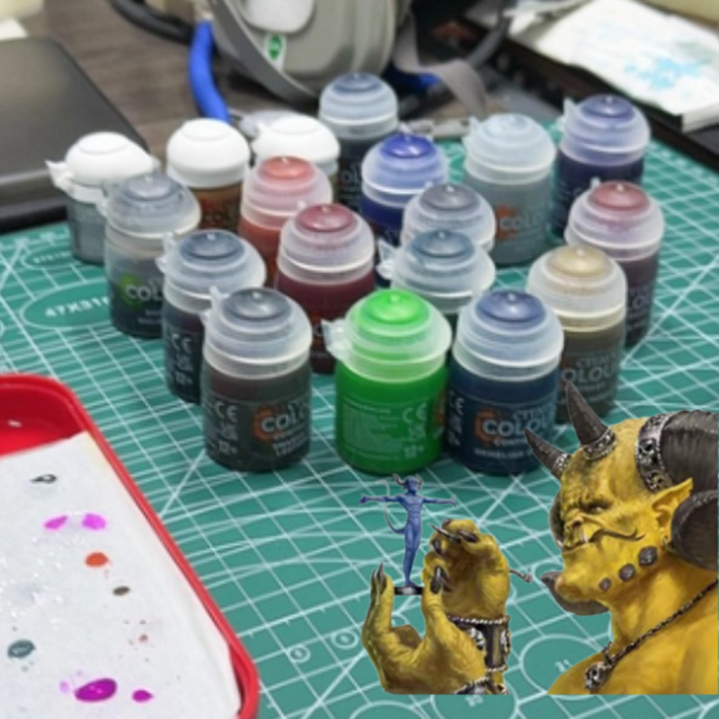 Plastic Model Paint - 18 мл Новая контрастная краска на