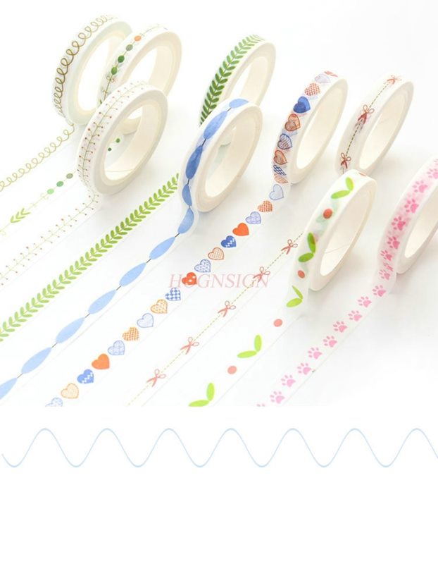 1 рулон бумажной ленты, фотоал - Masking Tape Thin review and price