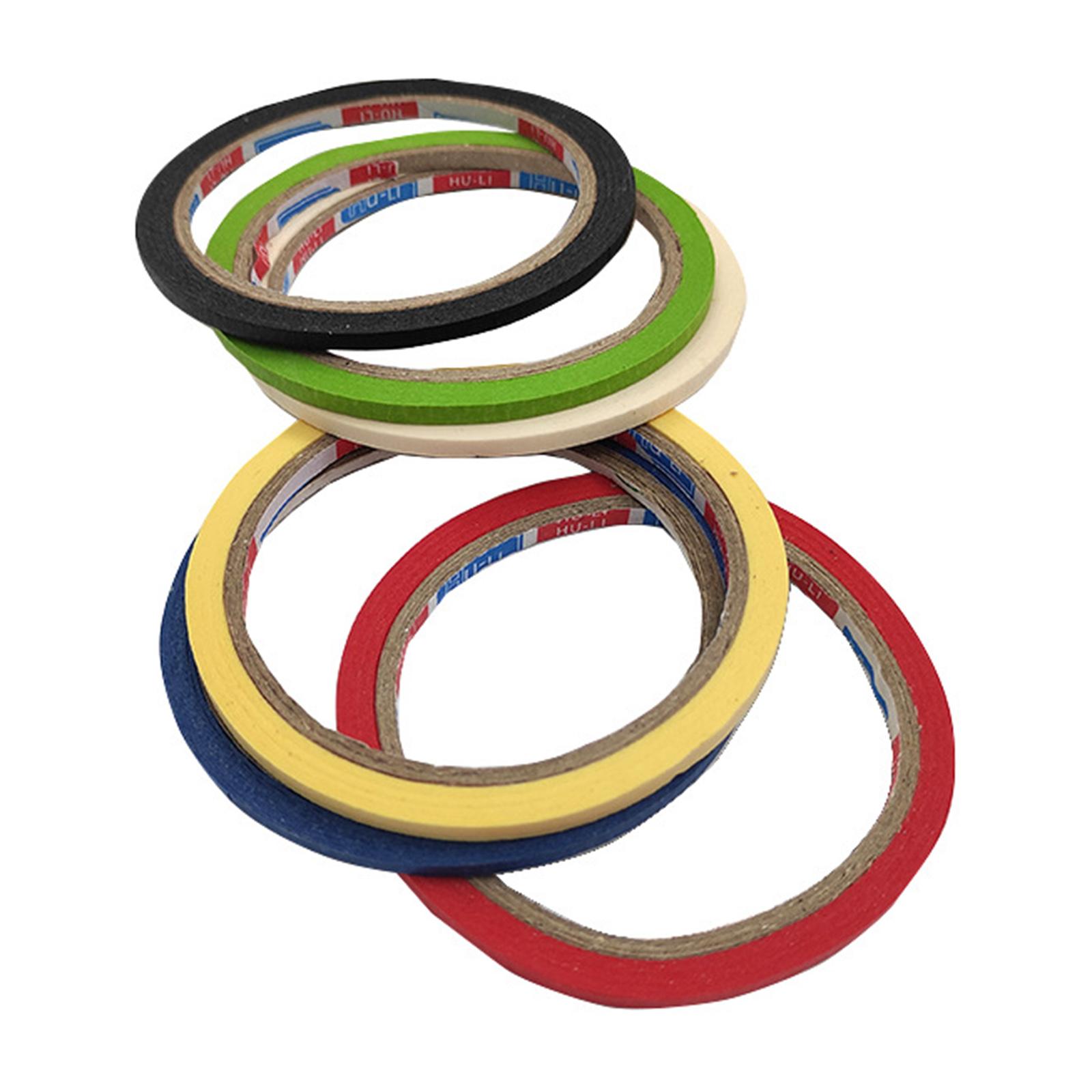 Набор цветных тонких лент для  - Masking Tape Thin review and price