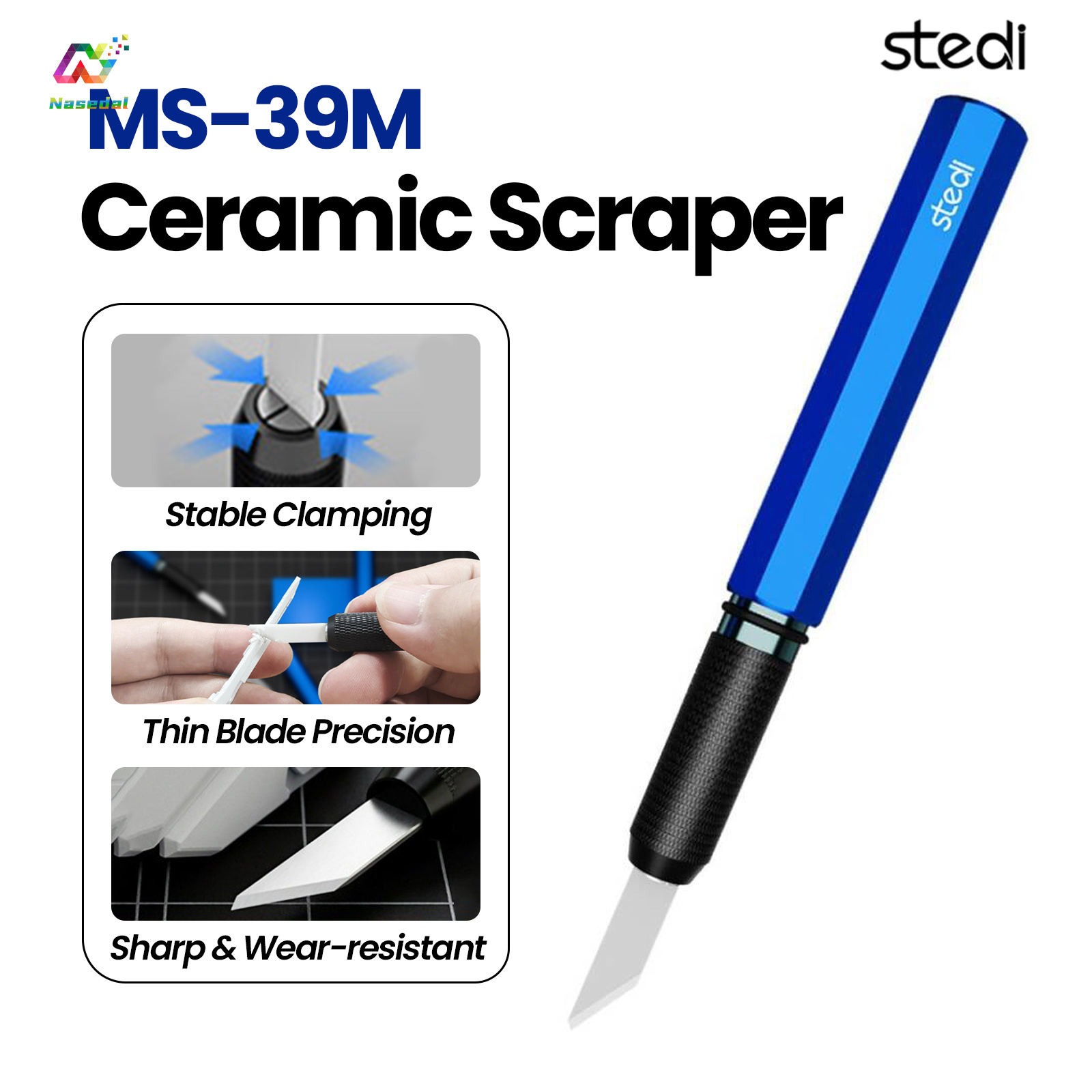 Керамический скребок Stedi MS- - Seam Scraper Tool review and price