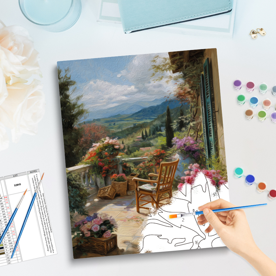 Набор для рисования по номерам - Metallic Paint Set review and price