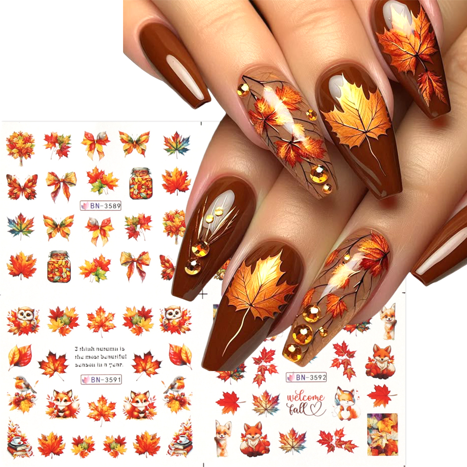 Осенние кленовые листья, накле - Waterslide Decal Paper review and price
