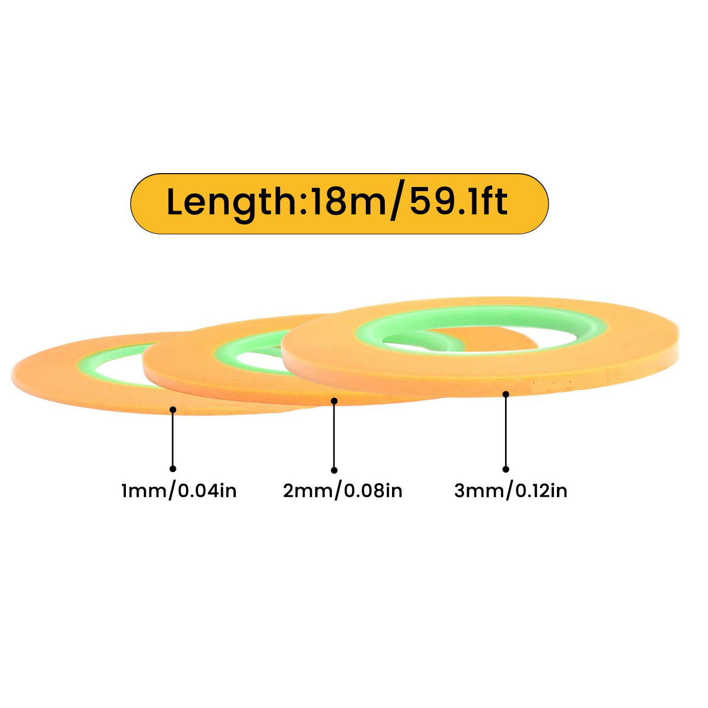 Цвет покрытия для распыления м - Masking Tape Thin review and price