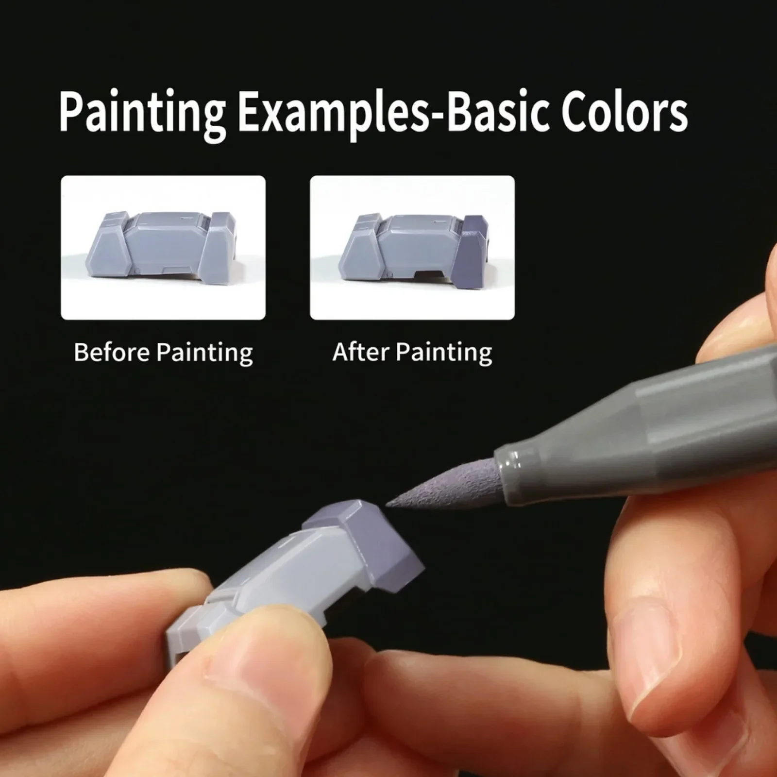 DSPIAE набор маркеров на водно - Metallic Paint Set review and price