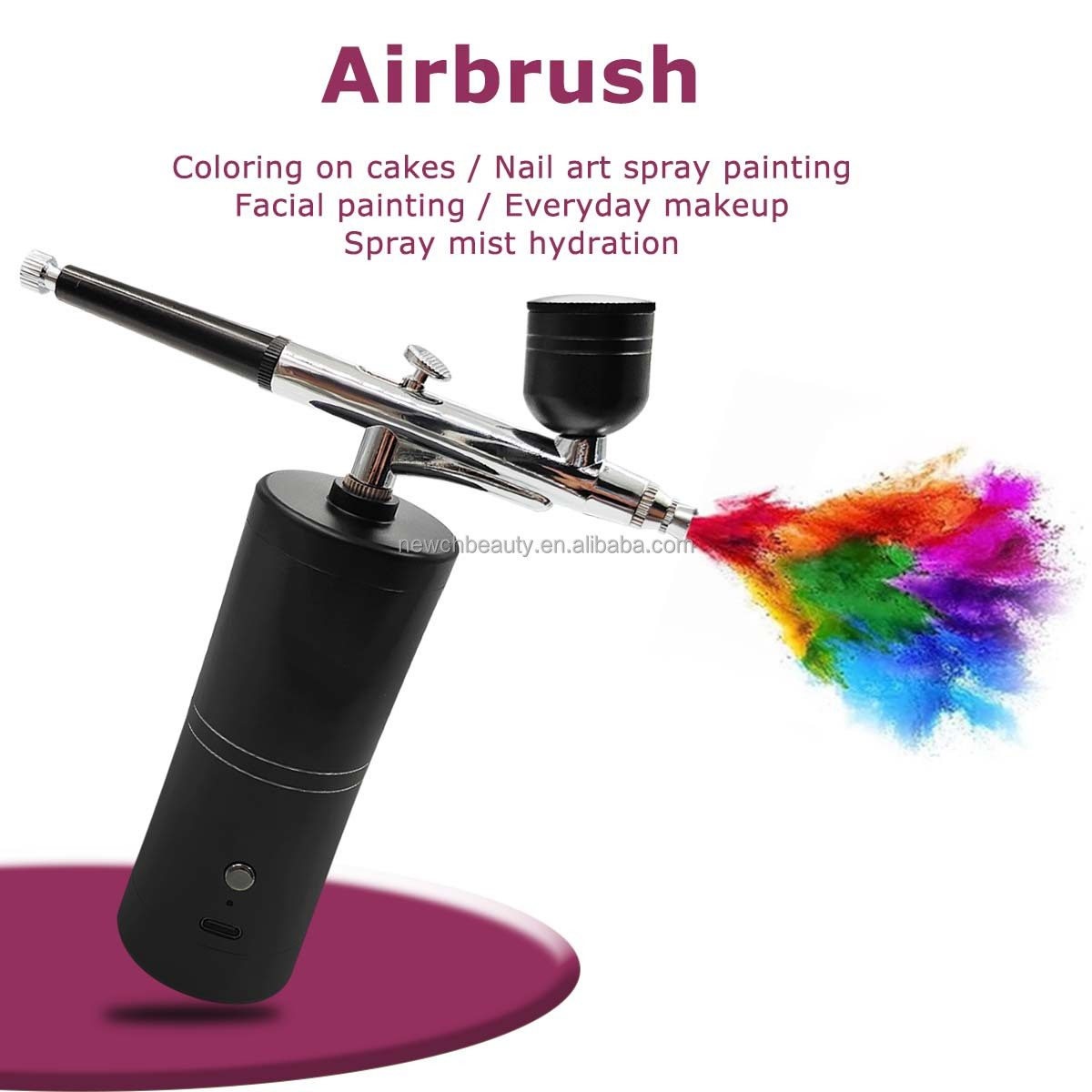 Беспроводной аэрограф-комплект - Airbrush Compressor Kit review and price
