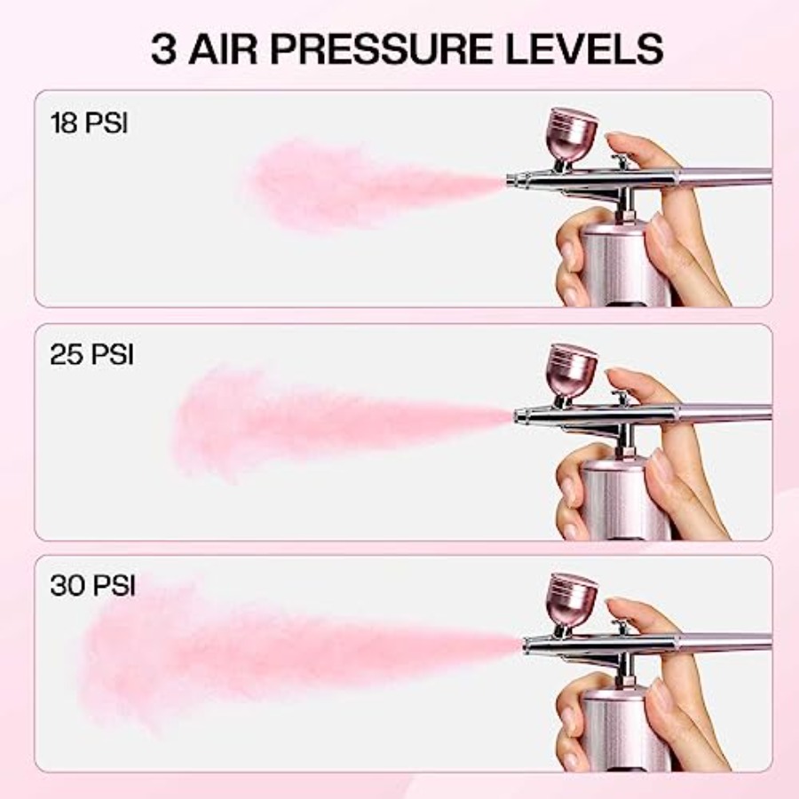 Набор для аэрографии с компрес - Airbrush Compressor Kit review and price