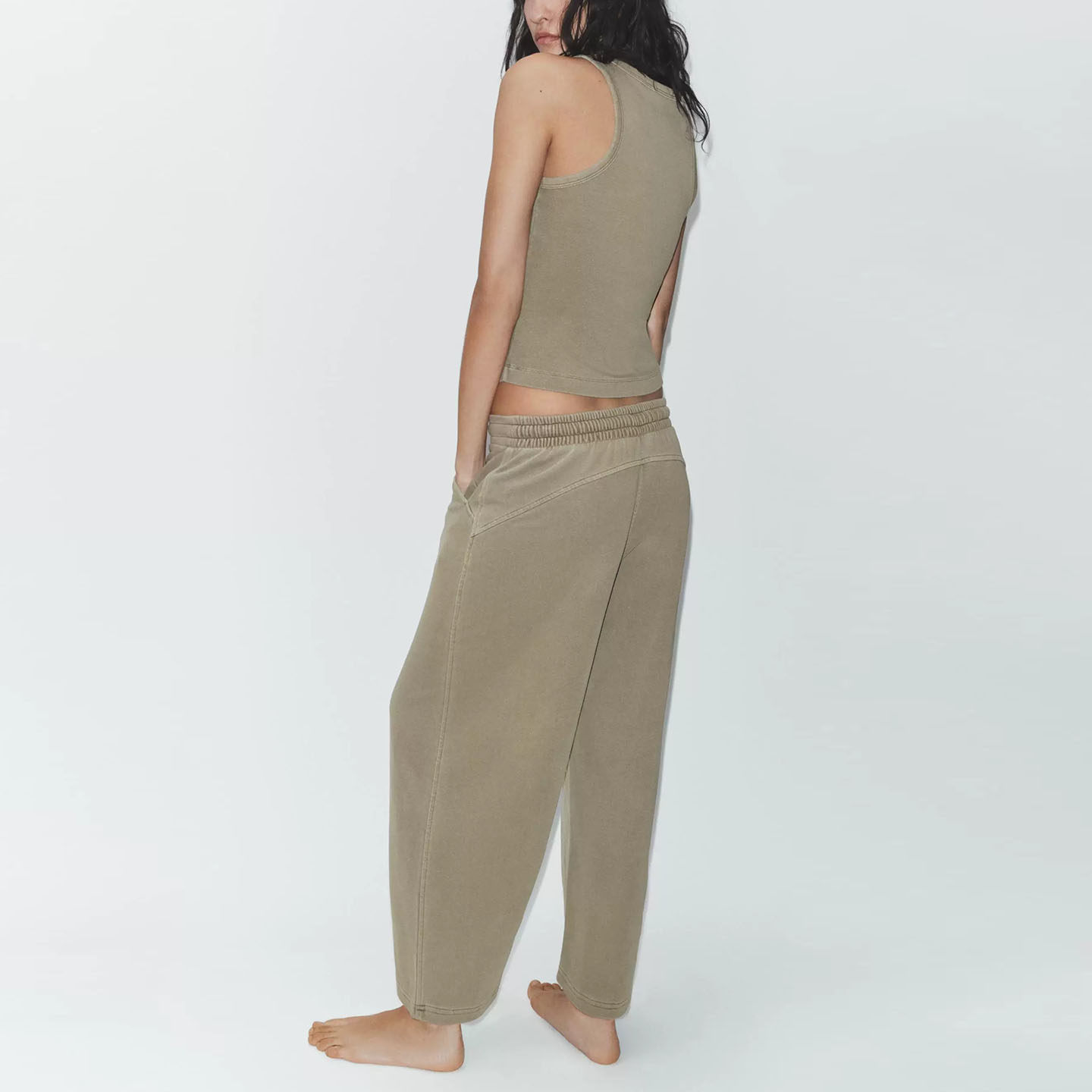 Женский модный комплект из дву - Wash Effect Set review and price