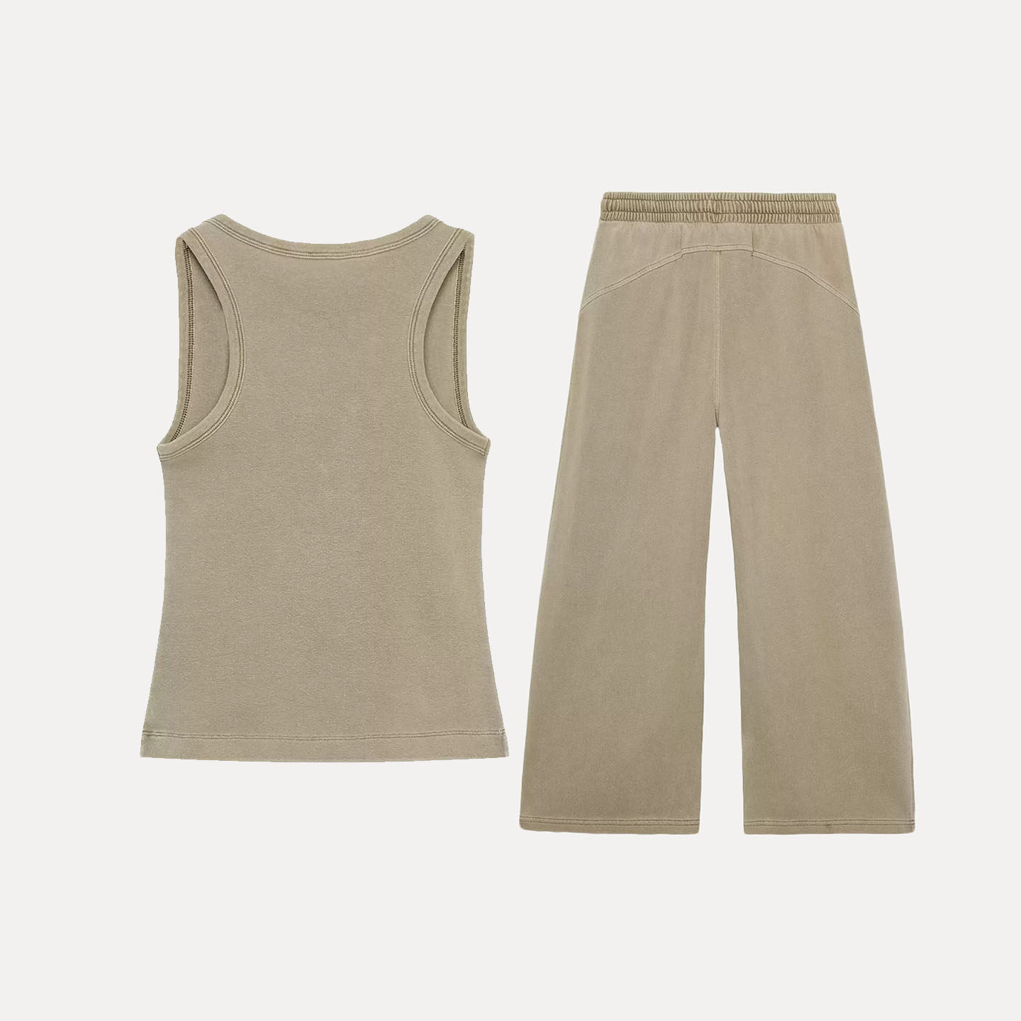 Женский модный комплект из дву - Wash Effect Set review and price