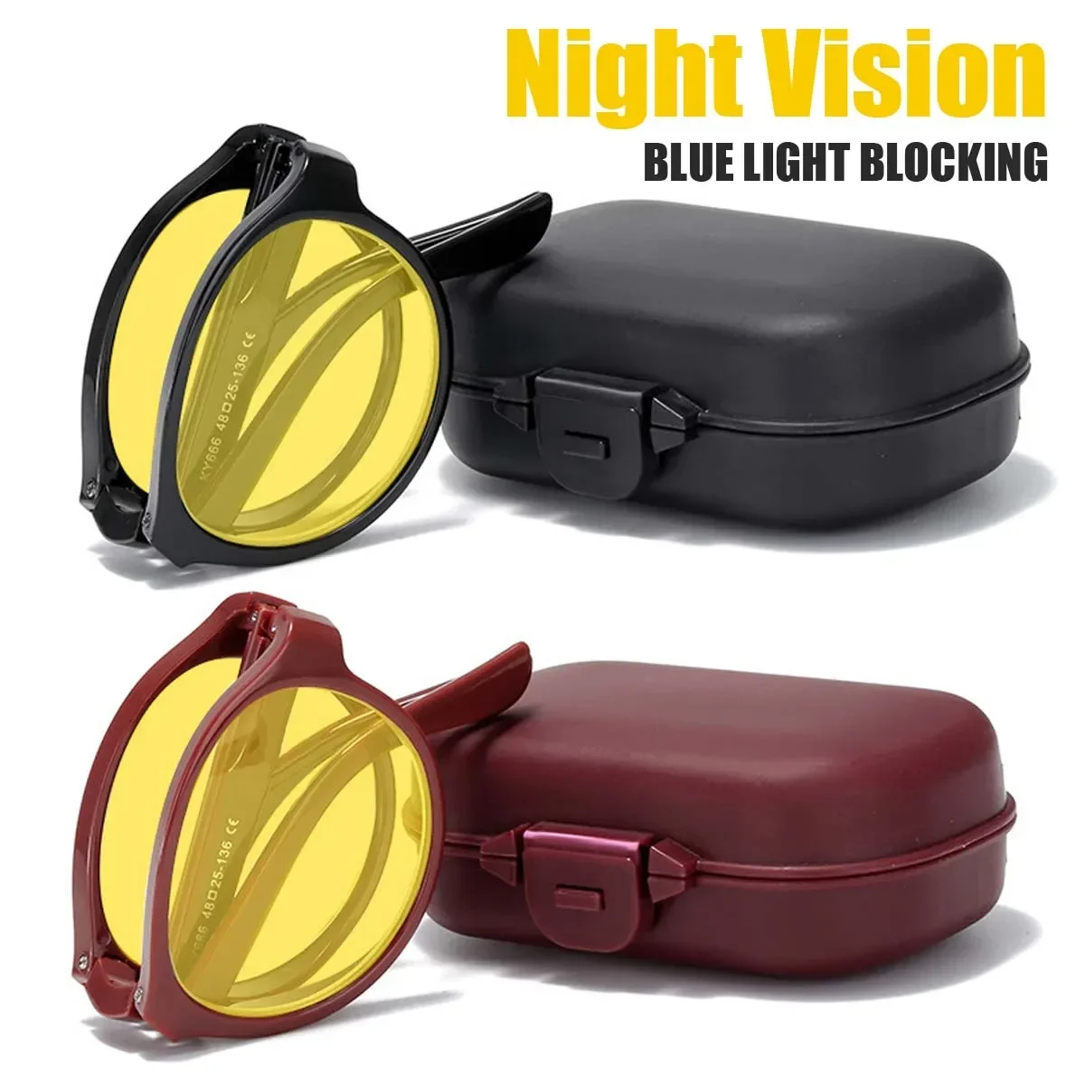 Складные очки для чтения с фут - Magnifier With Light review and price