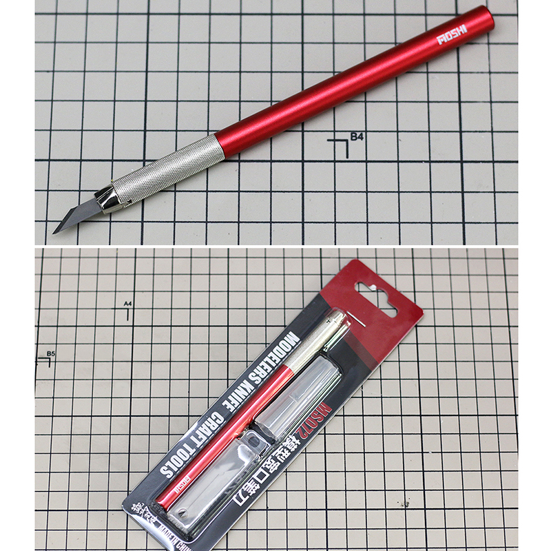 Нож для резьбы, полностью мета - Hobby Knife Blade review and price