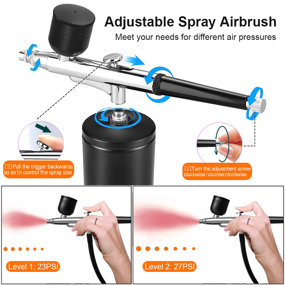 Аэрограф для рисования Аэрогра - Airbrush Compressor Kit review and price