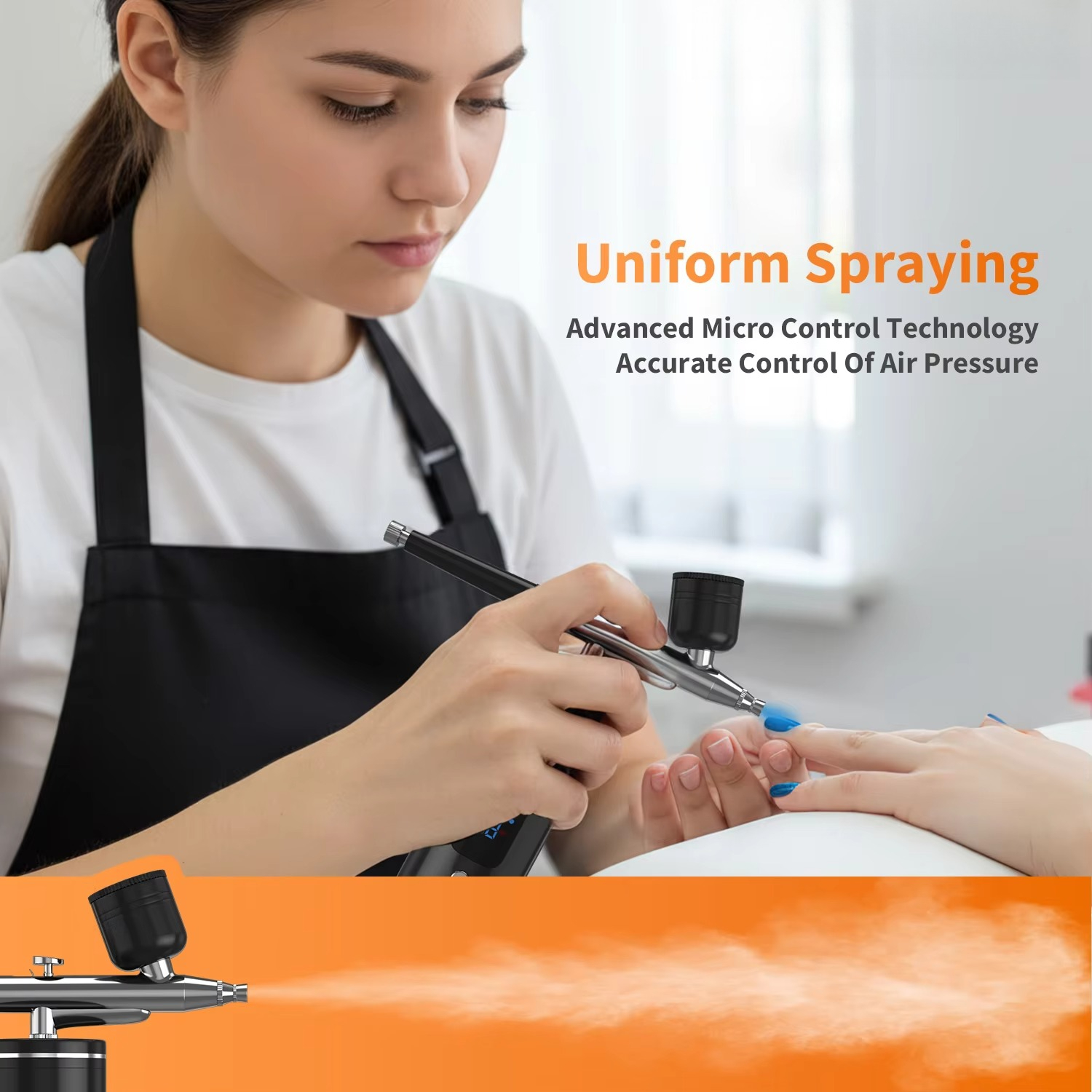 Перезаряжаемый беспроводной аэ - Airbrush Compressor Kit review and price