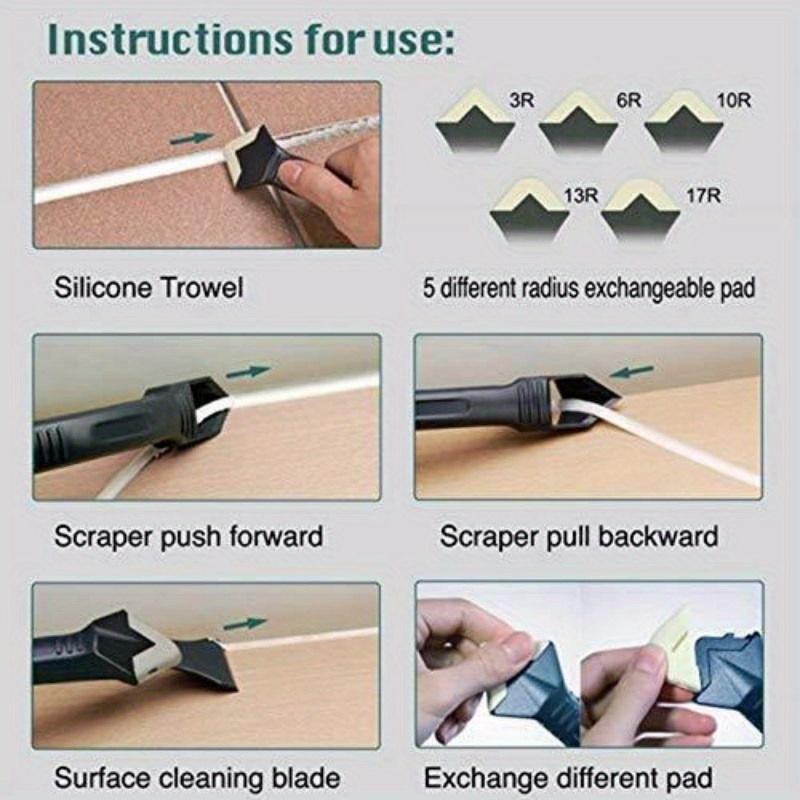 Набор 3-в-1: Скребок для герме - Seam Scraper Tool review and price
