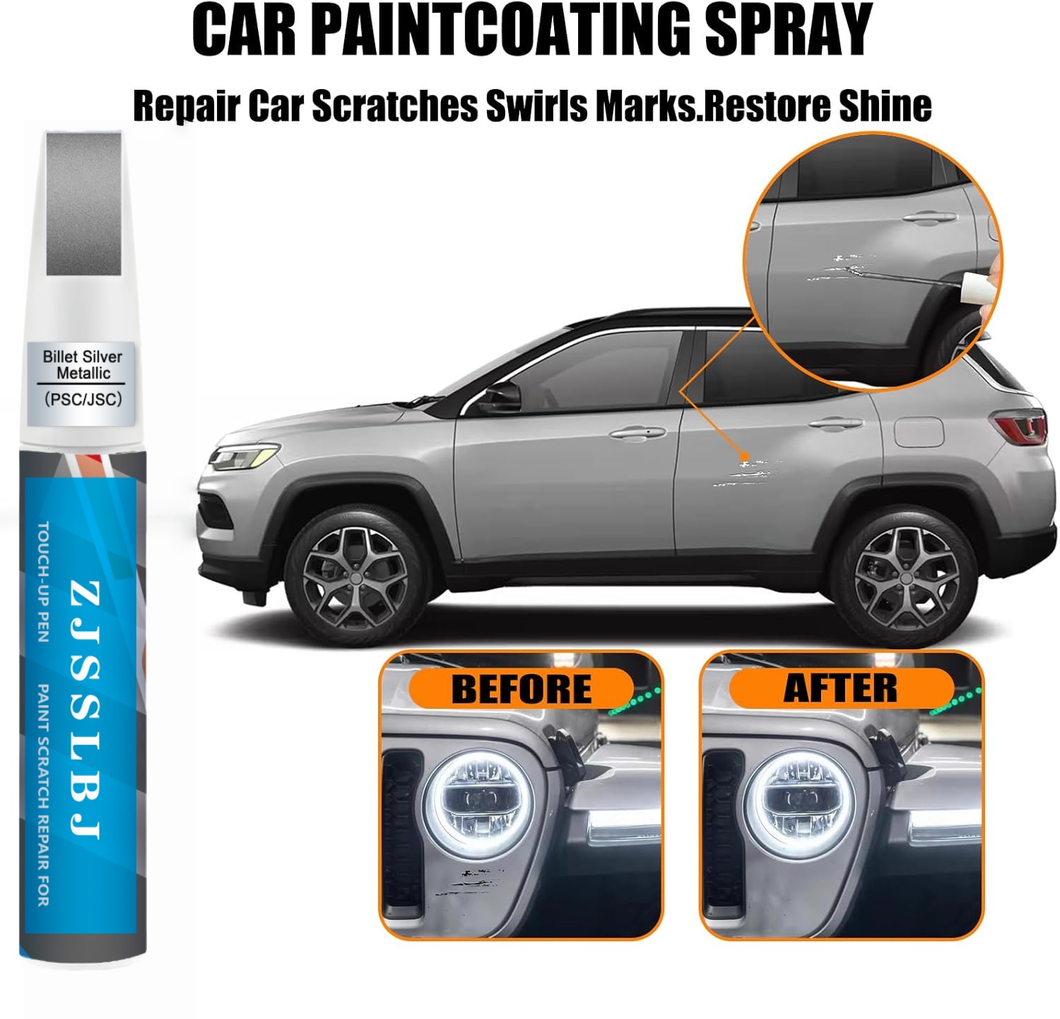 Краска для ремонта царапин на  - Metallic Paint Set review and price
