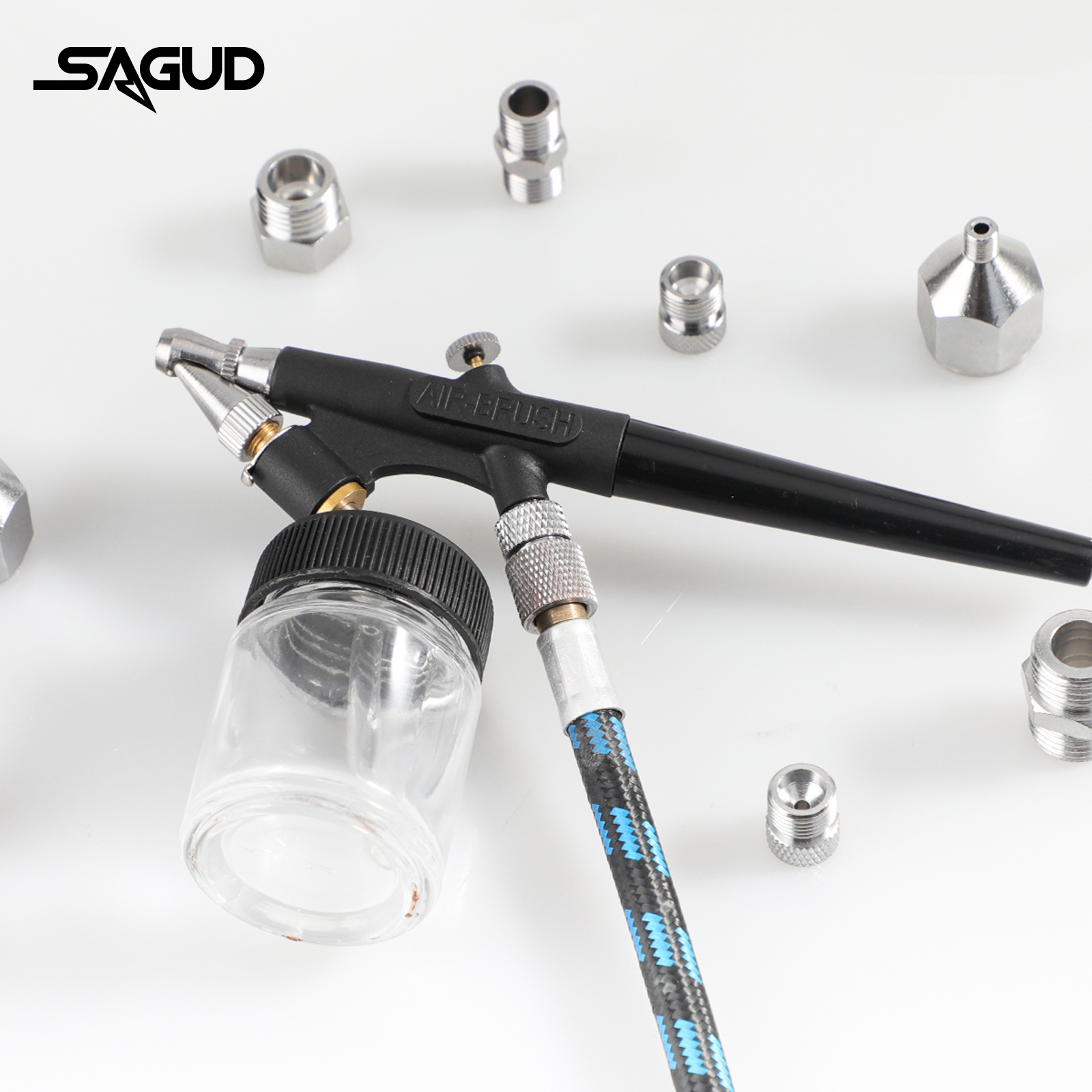 SAUGD 9 шт./компл. адаптер для - Airbrush Compressor Kit review and price