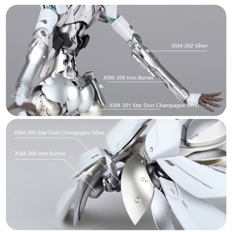 Набор для аэрографии DSPIAE XS - Metallic Paint Set review and price