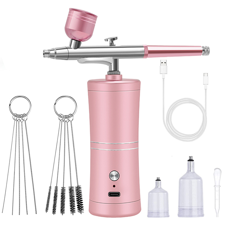 Аэрограф для дизайна ногтей, п - Airbrush Compressor Kit review and price