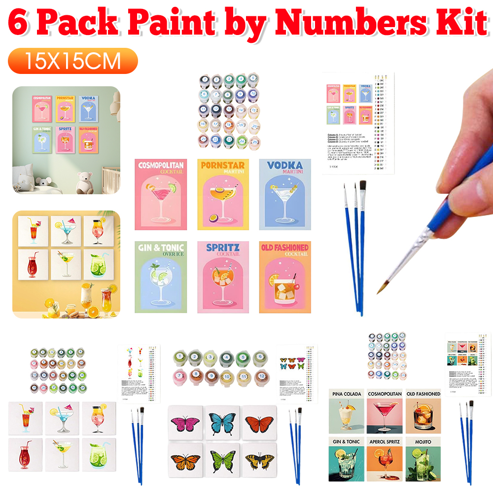 Наборы для рисования по номера - Metallic Paint Set review and price