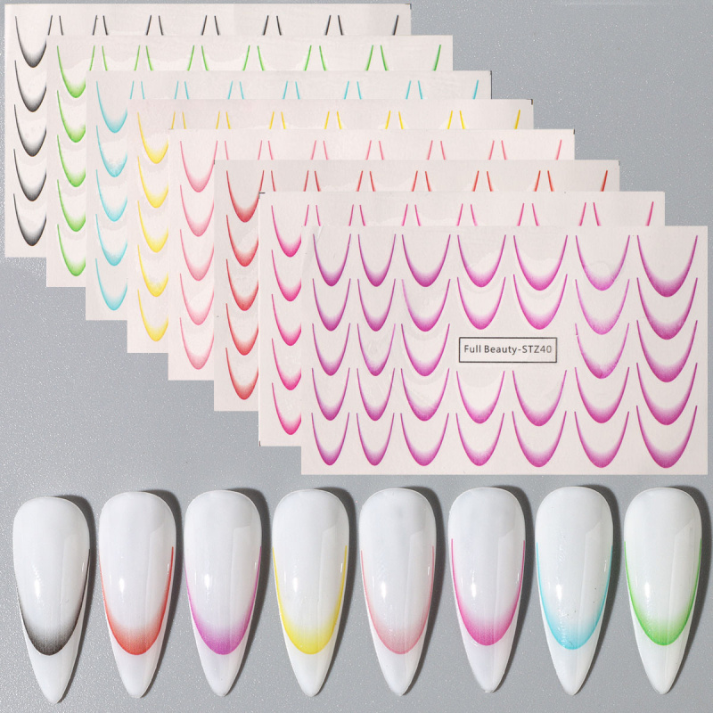 8 шт. градиентные наклейки для - Waterslide Decal Paper review and price