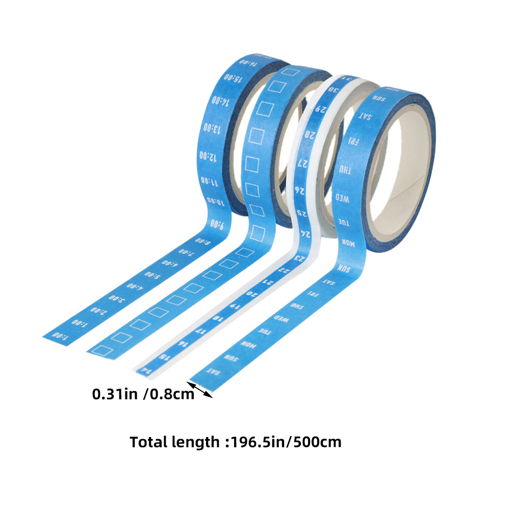 Набор из 4 рулонов декоративно - Masking Tape Thin review and price