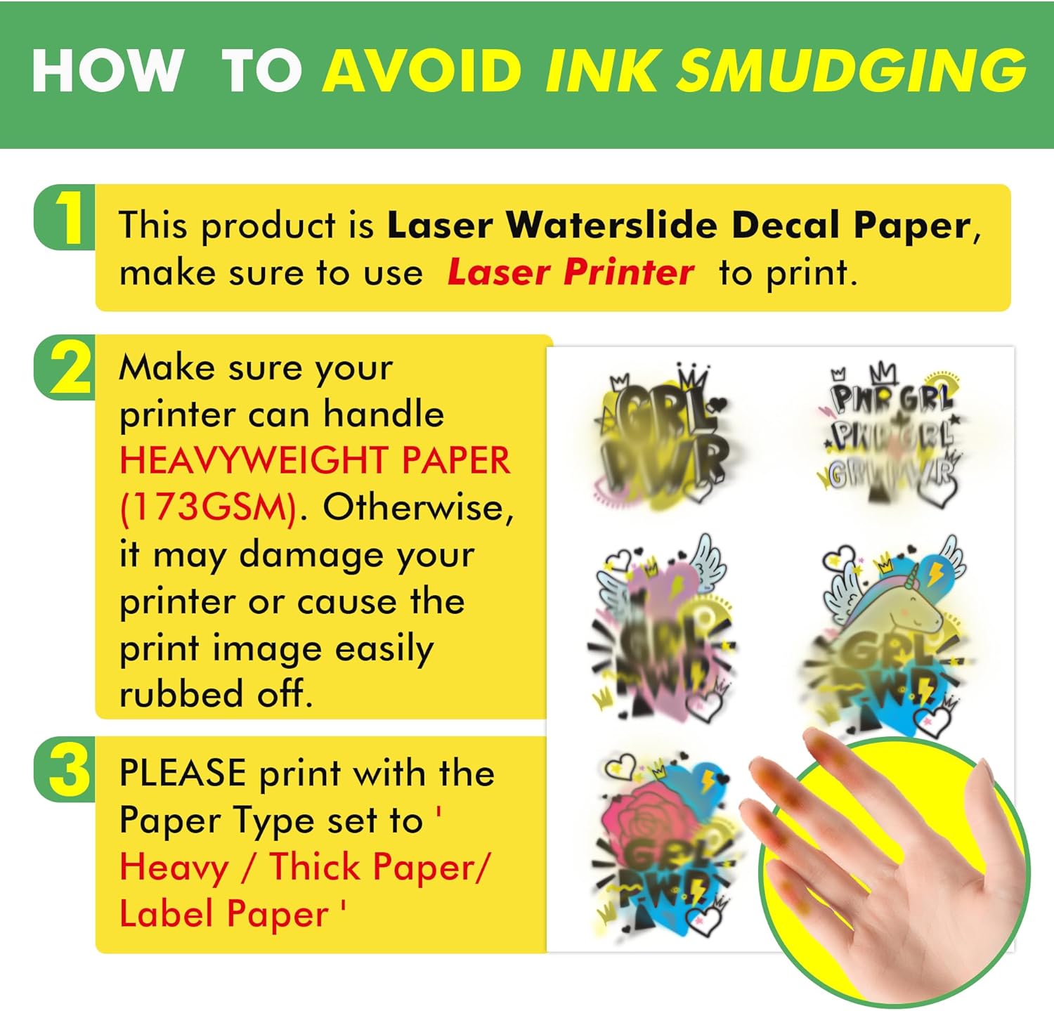 Прозрачная бумага для лазерной - Waterslide Decal Paper review and price