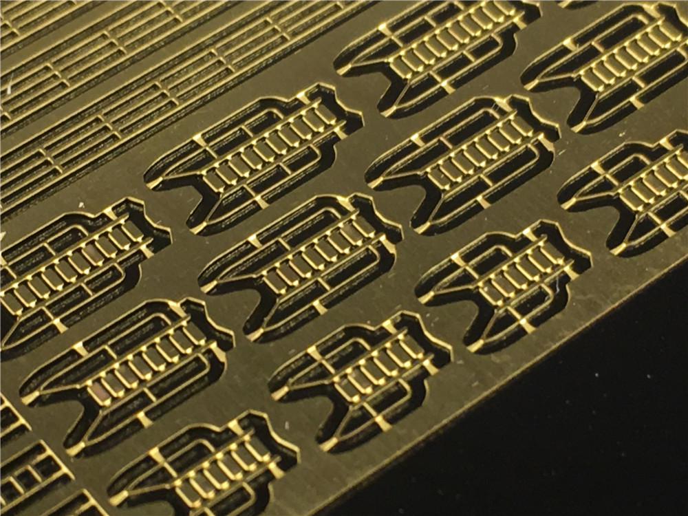 Фото-травления PE перила и лес - Photo Etch Brass review and price