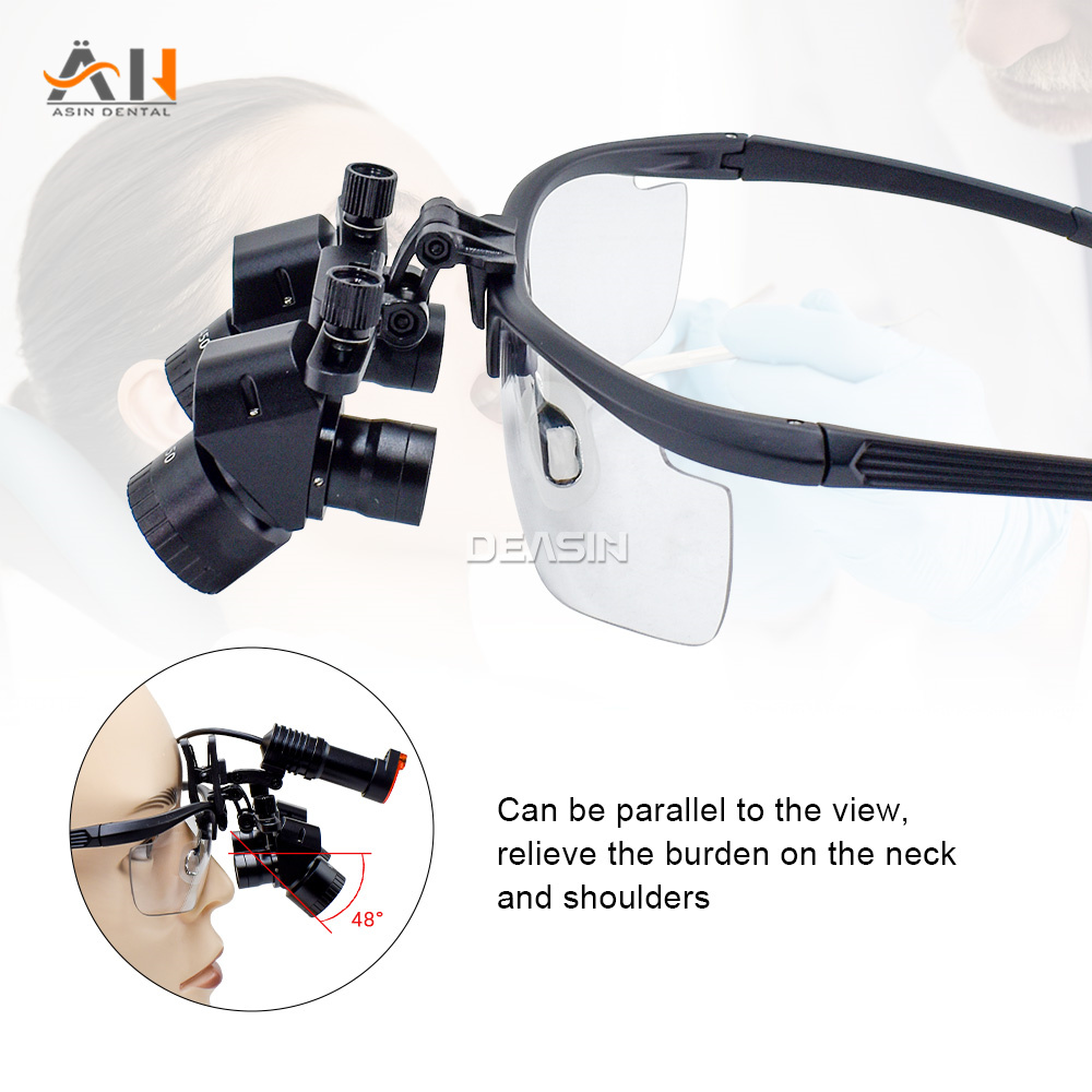Новые эргономичные стоматологи - Magnifier With Light review and price