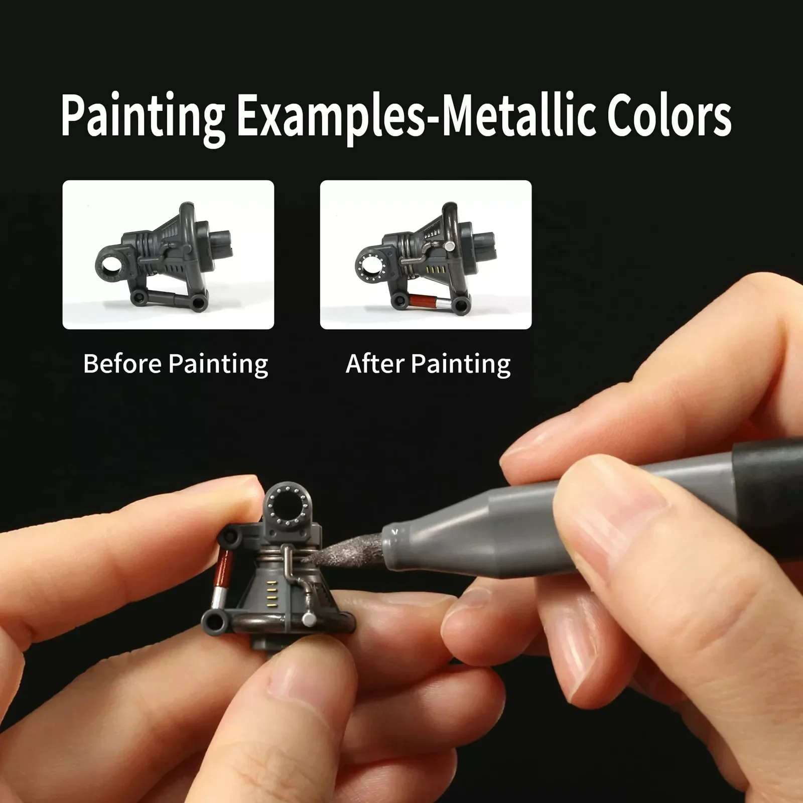 Цветные маркеры DSPIAE: эколог - Metallic Paint Set review and price