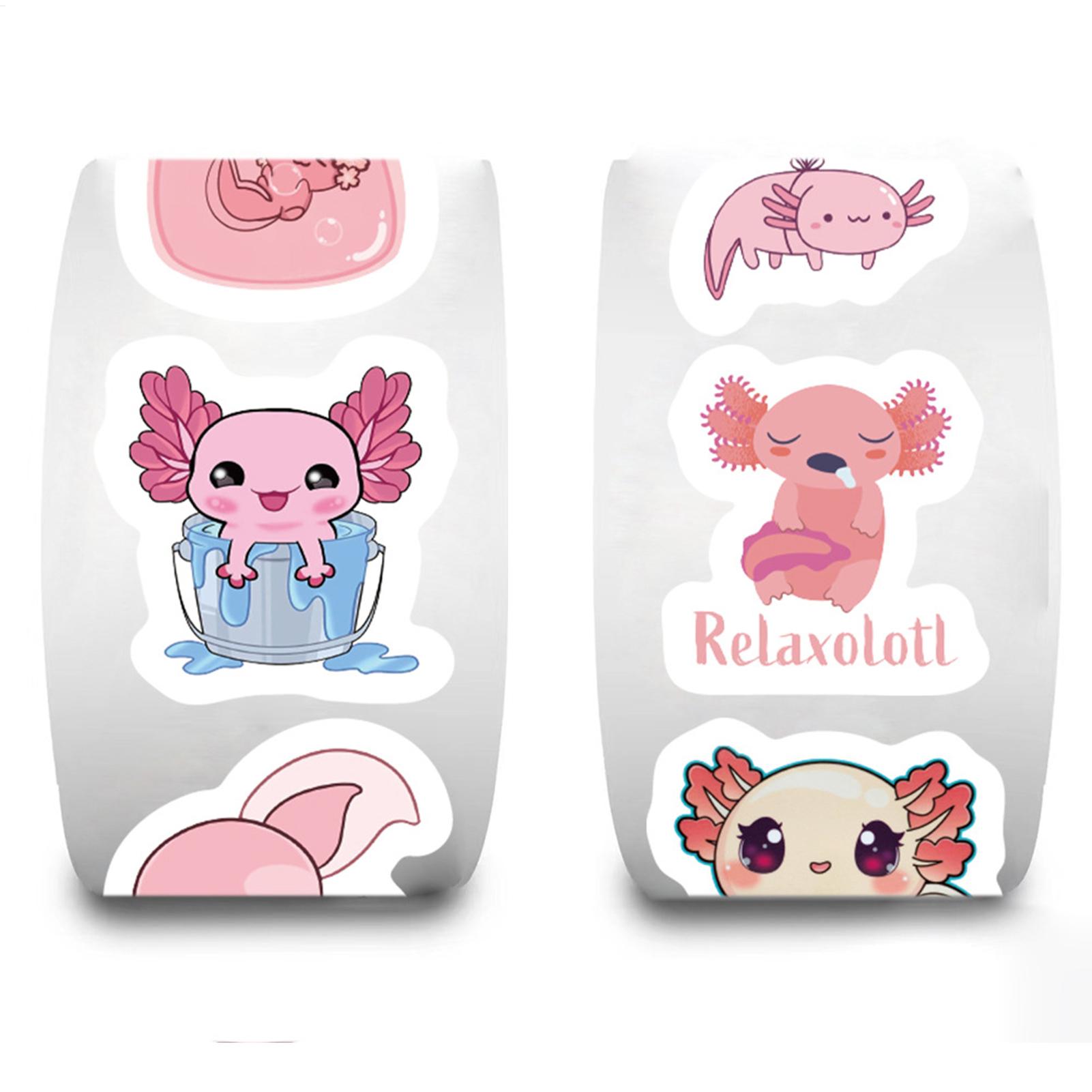 500 листов наклейки аксолотль  - Waterslide Decal Paper review and price