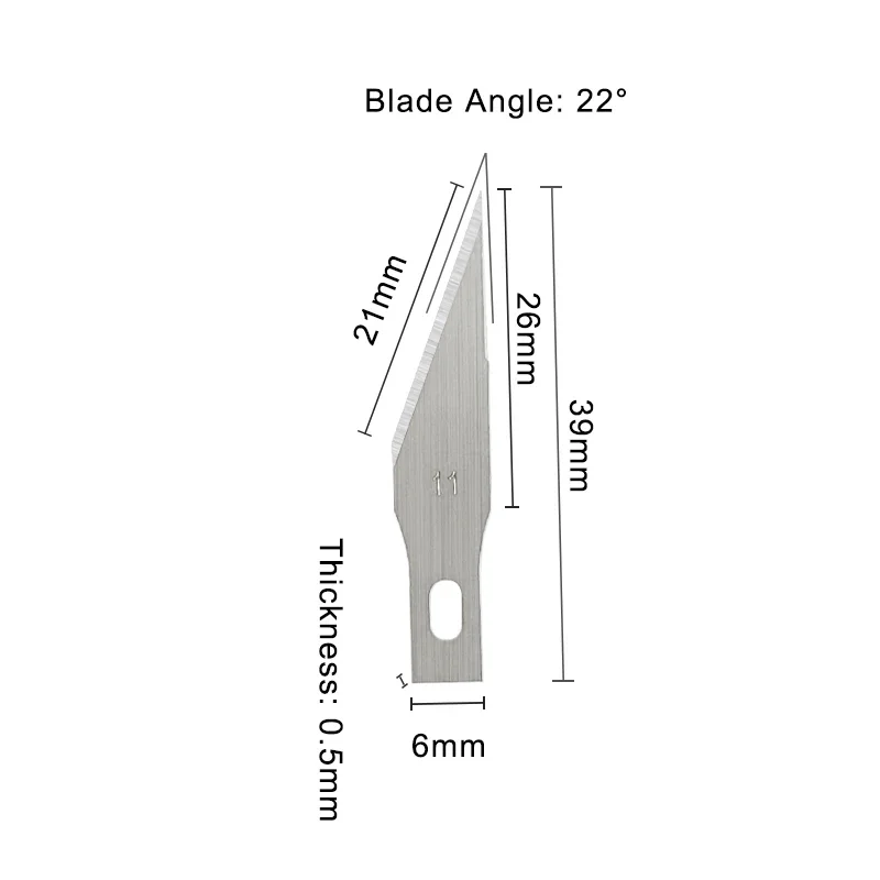 Металлический скальпель, нож 1 - Hobby Knife Blade review and price