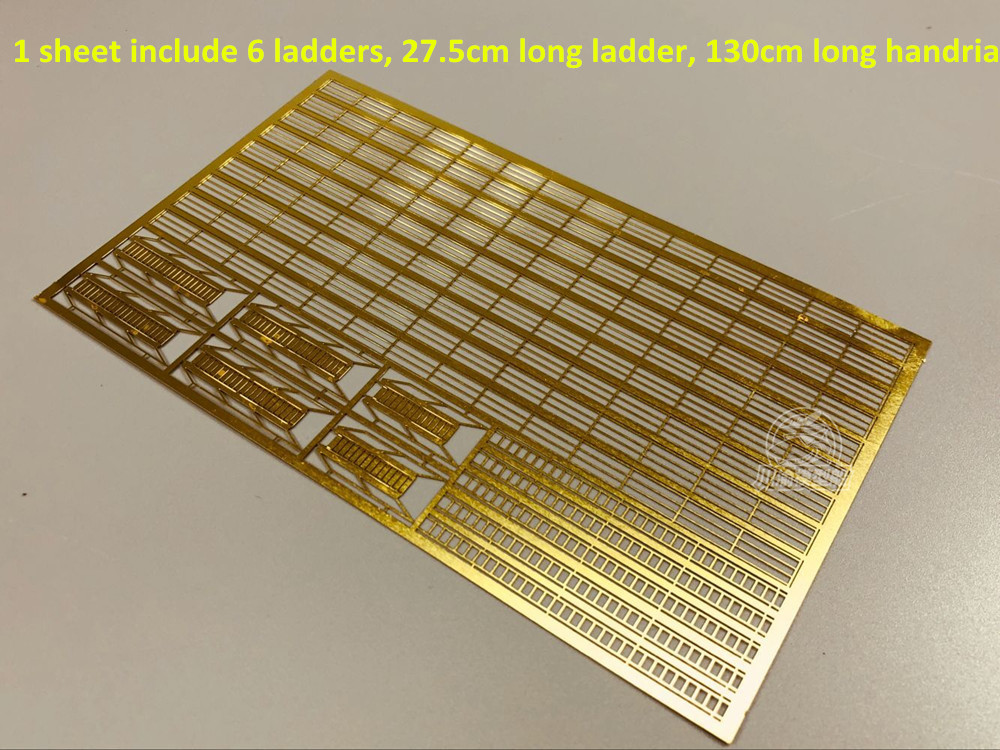 Фото-травления PE перила и лес - Photo Etch Brass review and price