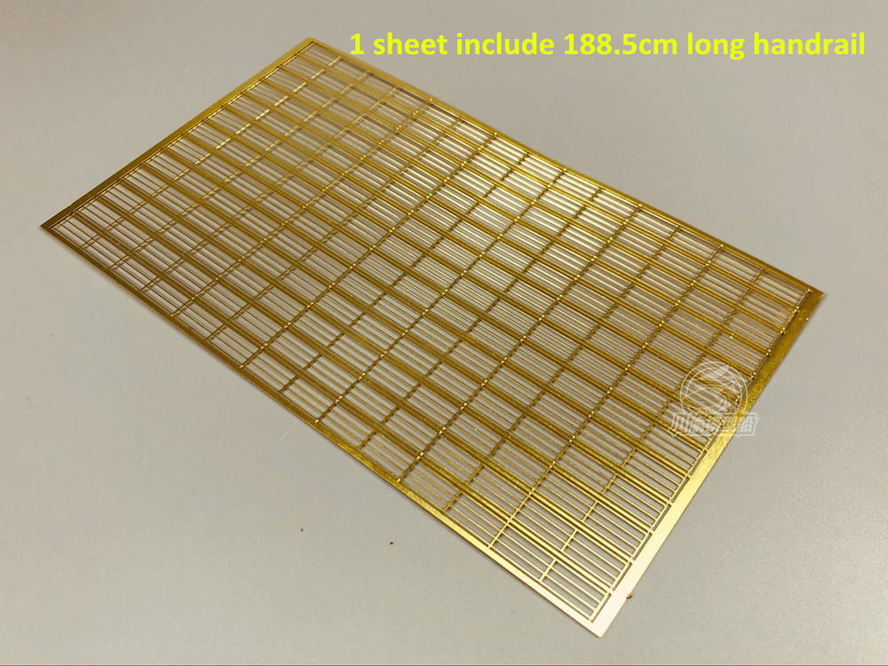 Фото-травления PE перила и лес - Photo Etch Brass review and price