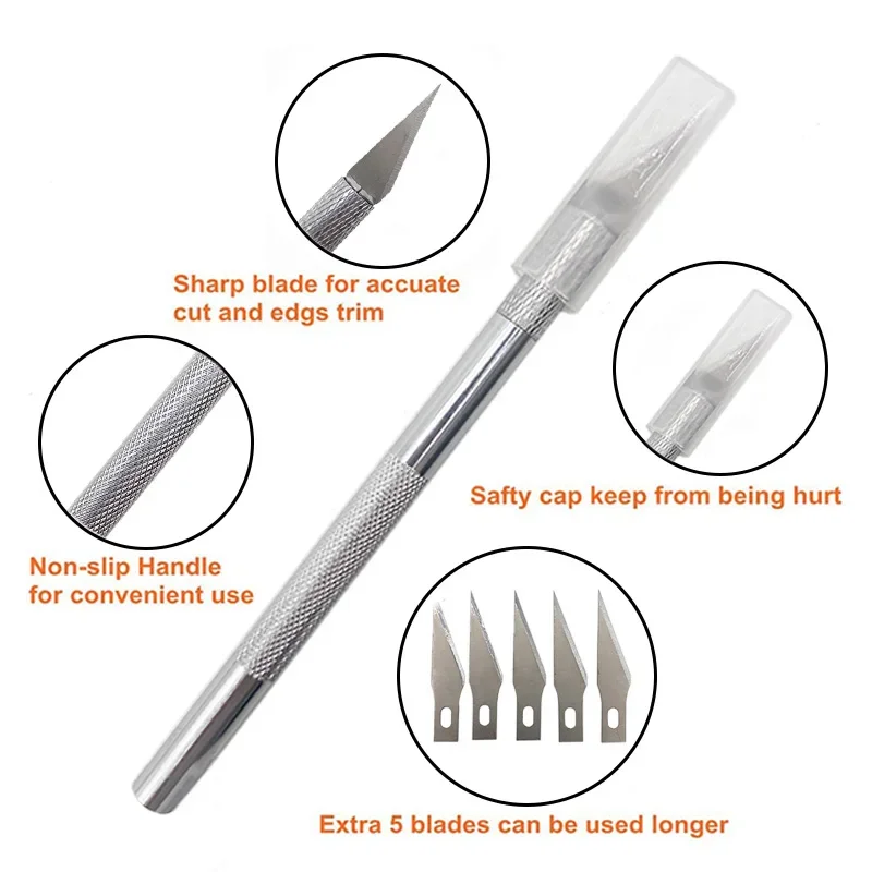 Новый набор инструментов для у - Hobby Knife Blade review and price