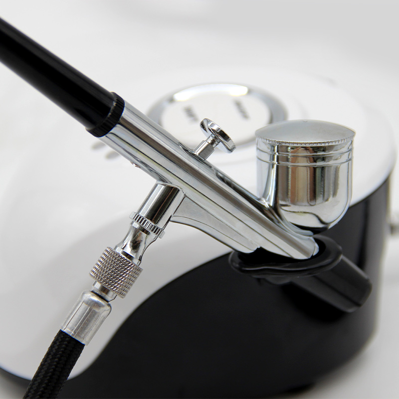 Портативный Аэрограф с компрес - Airbrush Compressor Kit review and price