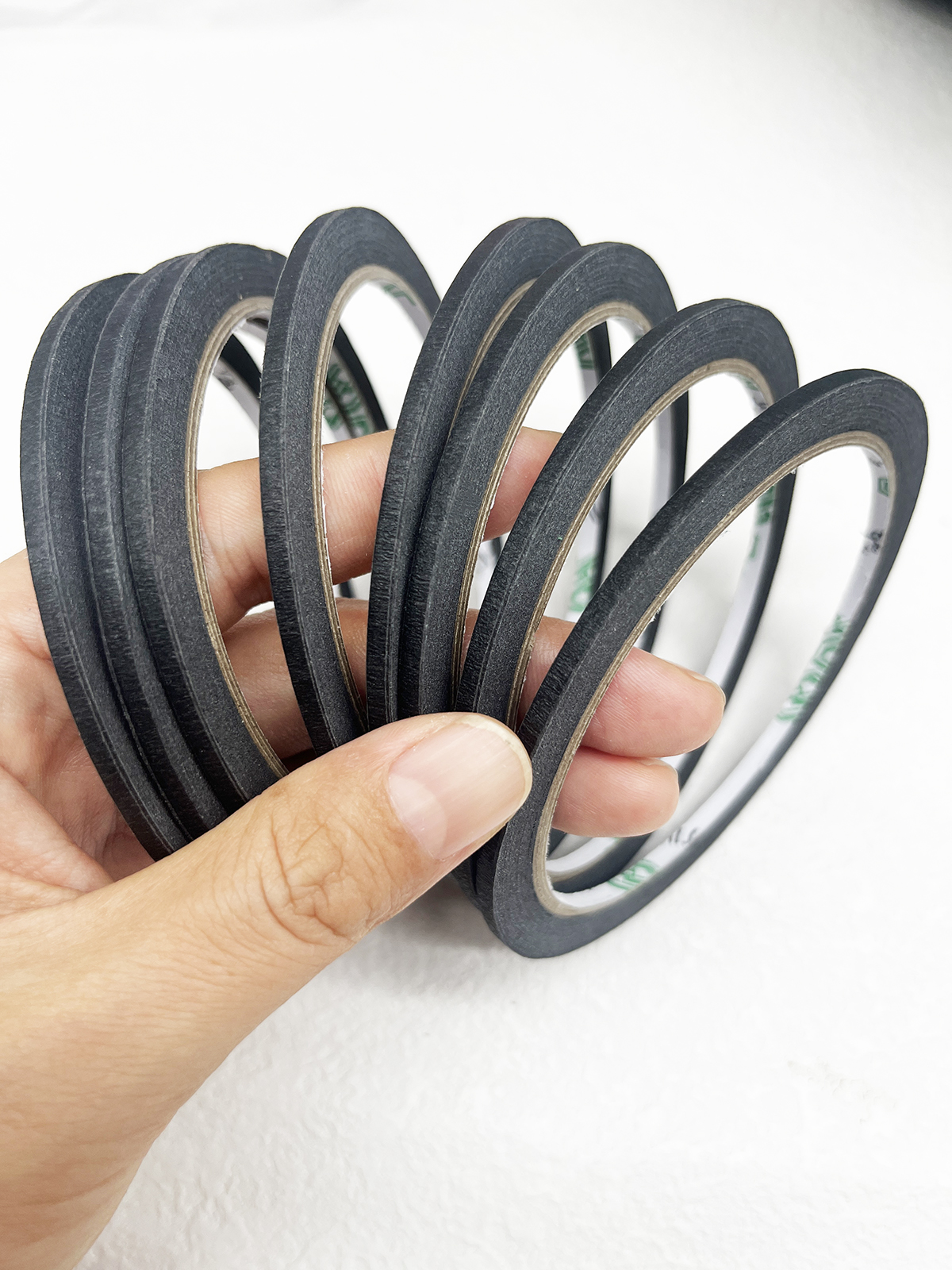 Тонкая черная малярная лента 3 - Masking Tape Thin review and price