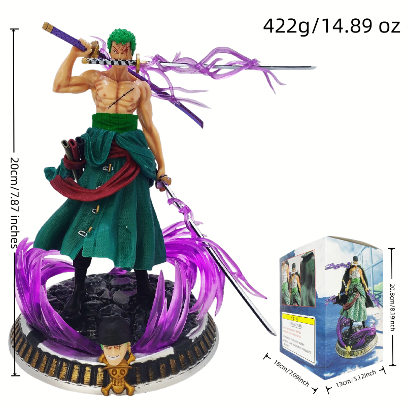Фигурка Ророноа Зоро из One Pi - Model Figure Base review and price