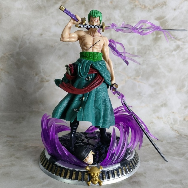 Фигурка Ророноа Зоро из One Pi - Model Figure Base review and price