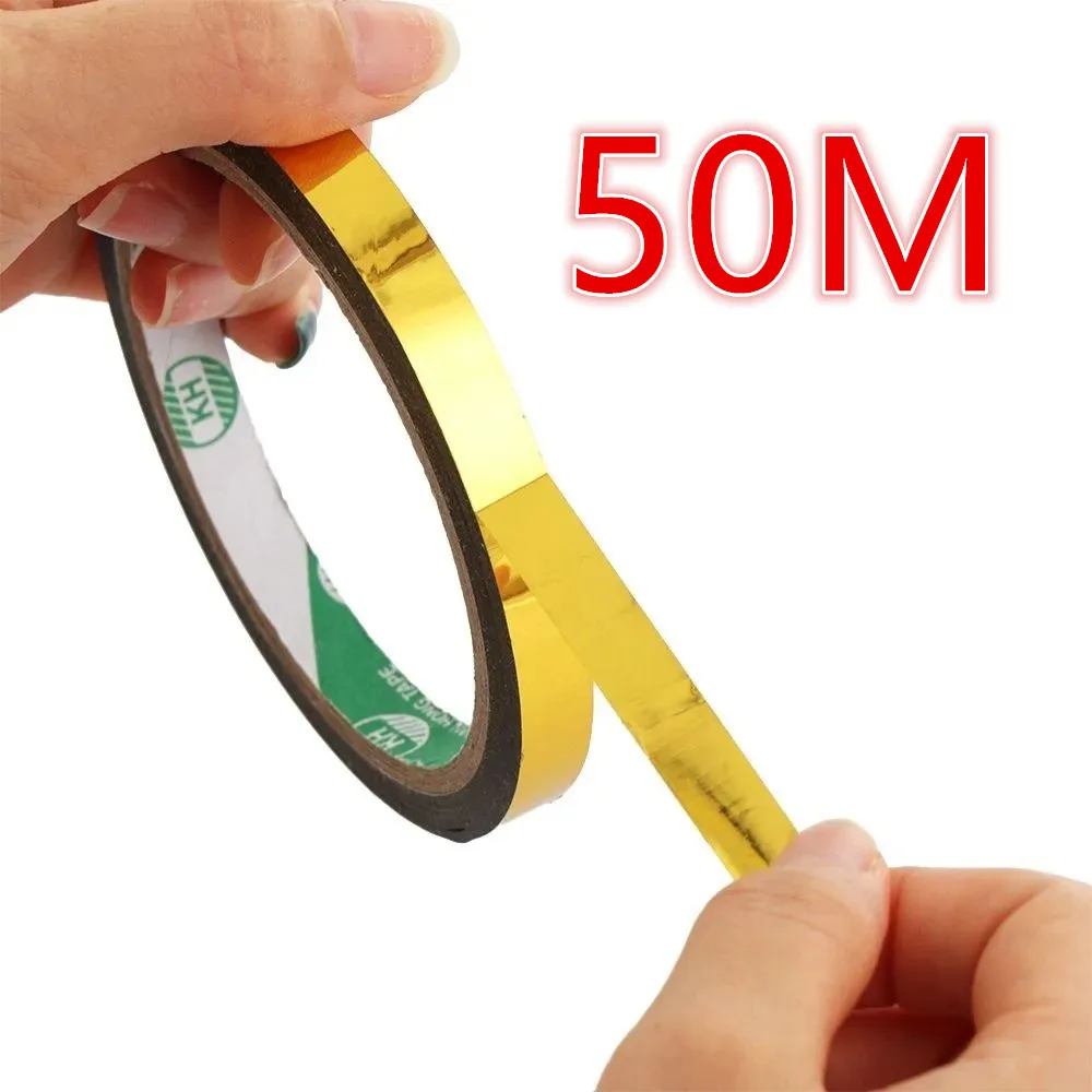 Блестящие тонкие самоклеющиеся - Masking Tape Thin review and price
