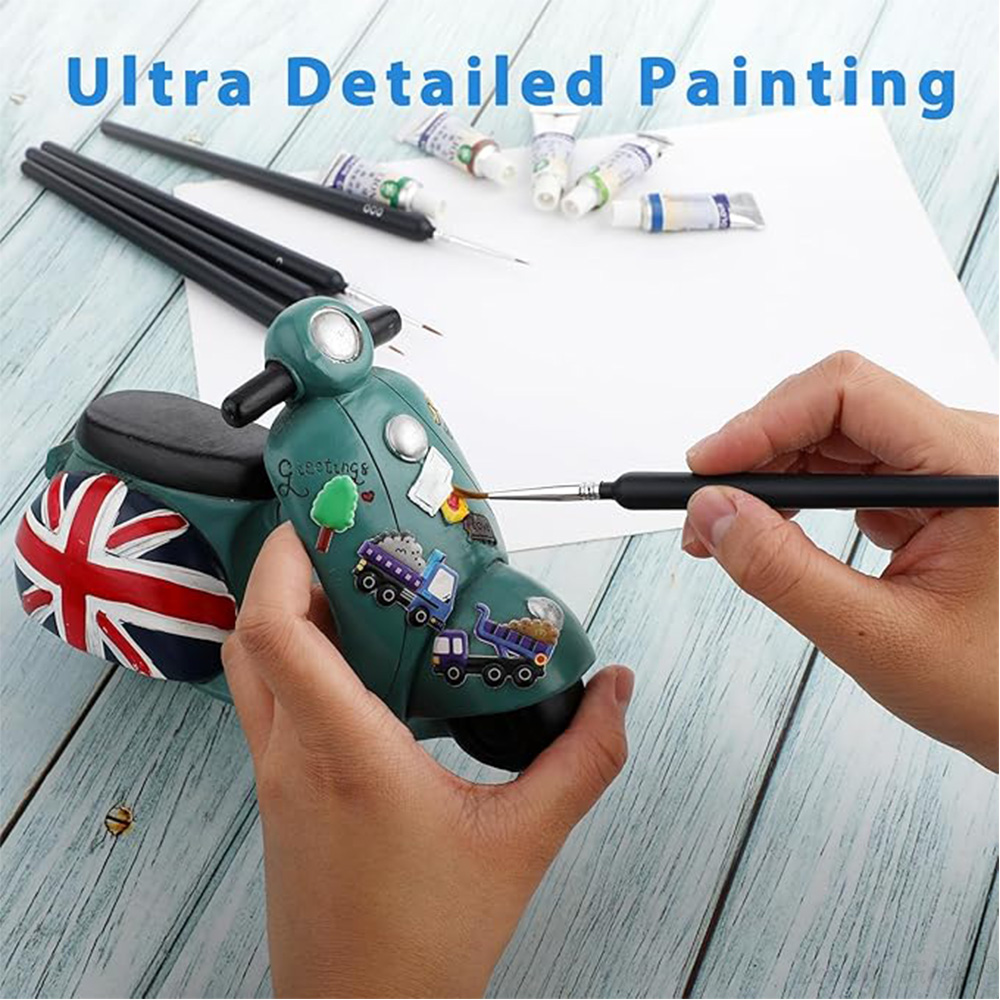 Набор кистей для рисования, 5/ - Metallic Paint Set review and price