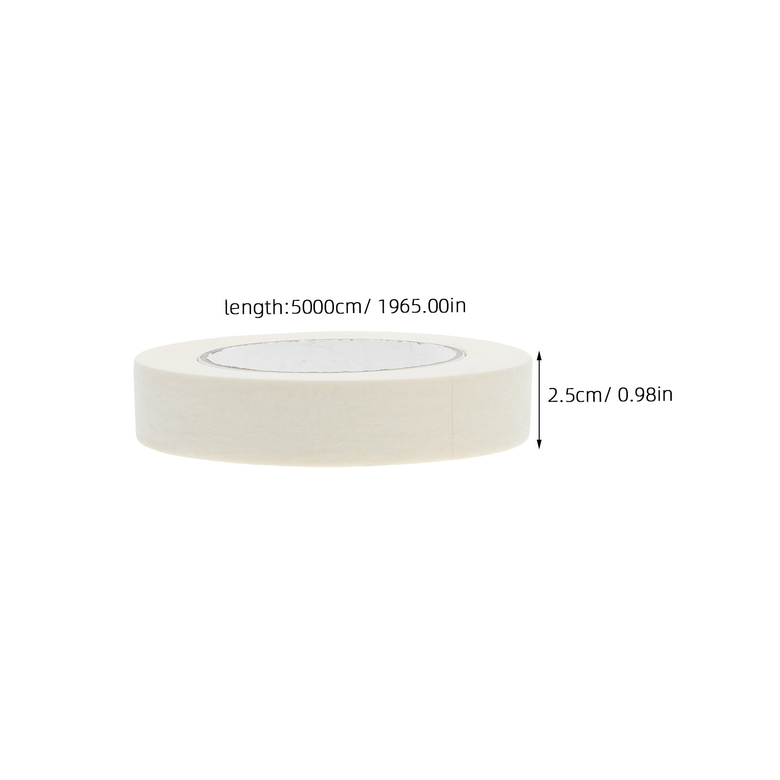 Рулон тонкой малярной ленты дл - Masking Tape Thin review and price