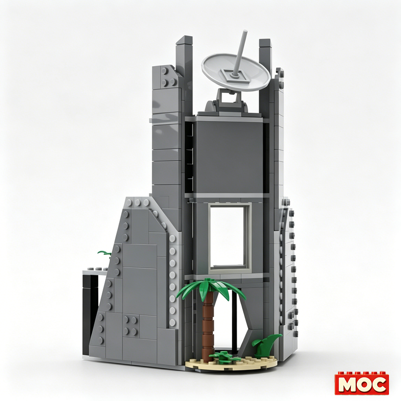 Набор для сборки военной базы  - Model Figure Base review and price