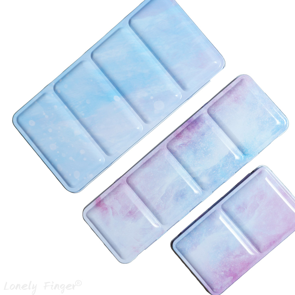 Пустая металлическая палитра д - Metallic Paint Set review and price