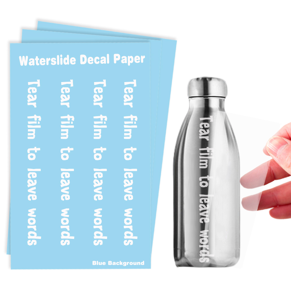 Лазерная синяя пленка без водн - Waterslide Decal Paper review and price