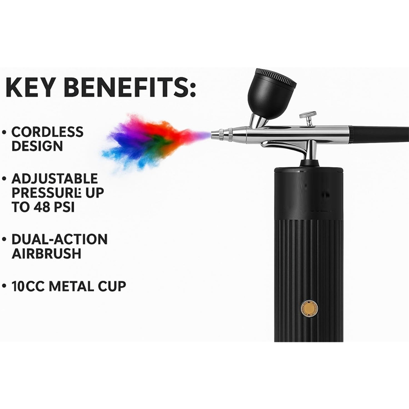 ABAE-Беспроводной набор аэрогр - Airbrush Compressor Kit review and price