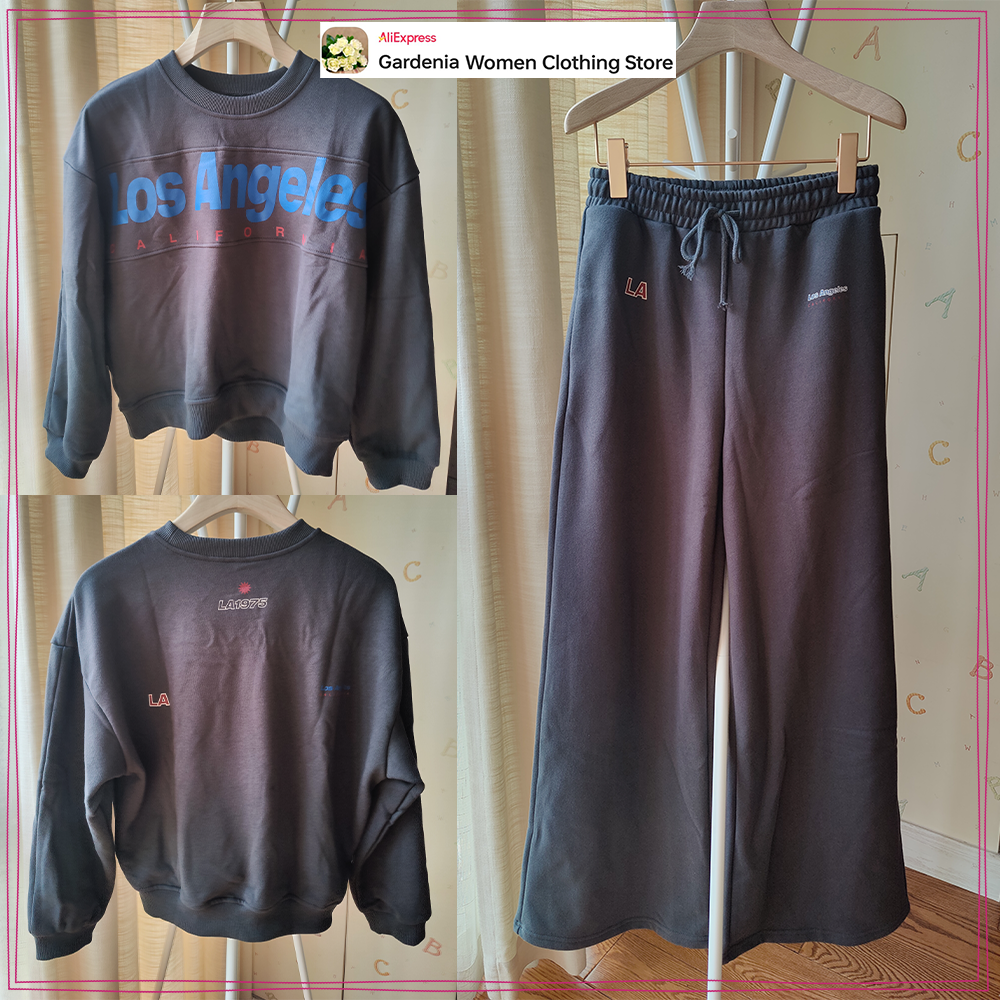 Женский темно-серый спортивный - Wash Effect Set review and price